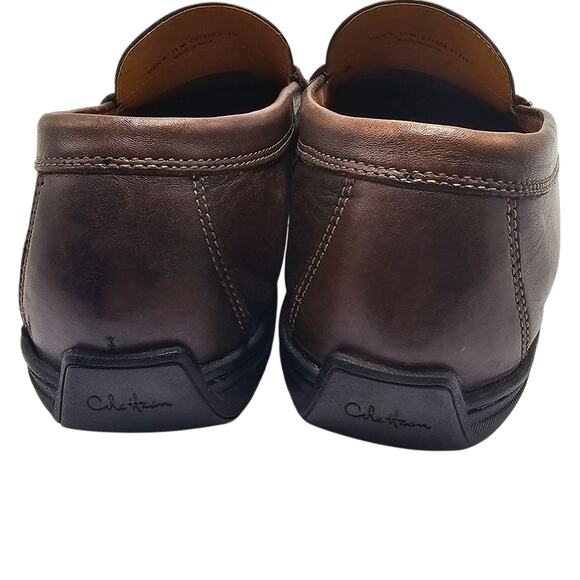 Cole Haan Men's French Cup Penny Loafer Brown Driving Moccasin #C07638 Size 11M - Picture 6 of 10